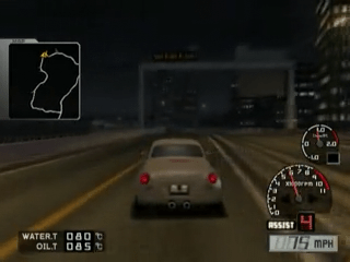 Gameplay screenshot for Tokyo Xtreme Racer: Zero