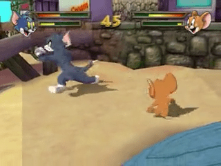 Gameplay screenshot for Tom and Jerry in War of the Whiskers
