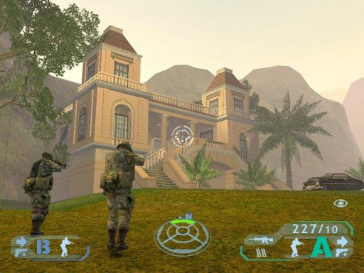 Gameplay screenshot for Tom Clancy's Ghost Recon: Jungle Storm