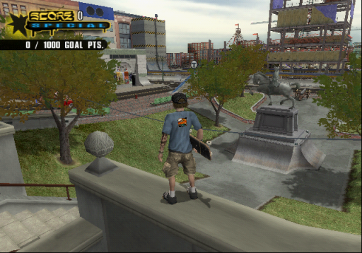 Gameplay screenshot for Tony Hawk's Underground 2