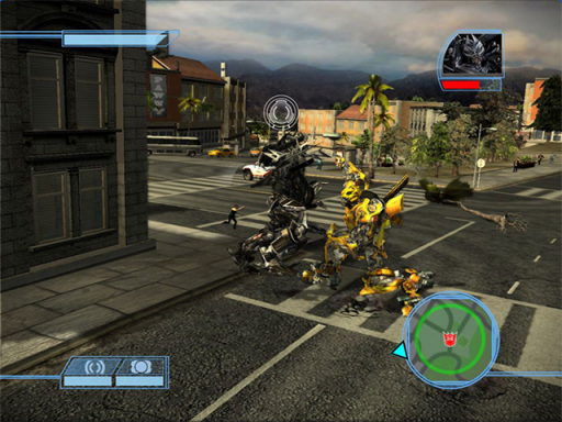 Gameplay screenshot for Transformers: The Game