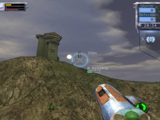 Gameplay screenshot for Tribes: Aerial Assault