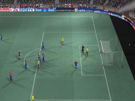 Gameplay screenshot for UEFA Champions League 2006-2007