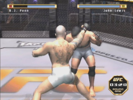 Gameplay screenshot for UFC: Throwdown