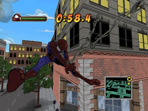 Gameplay screenshot for Ultimate Spider-Man