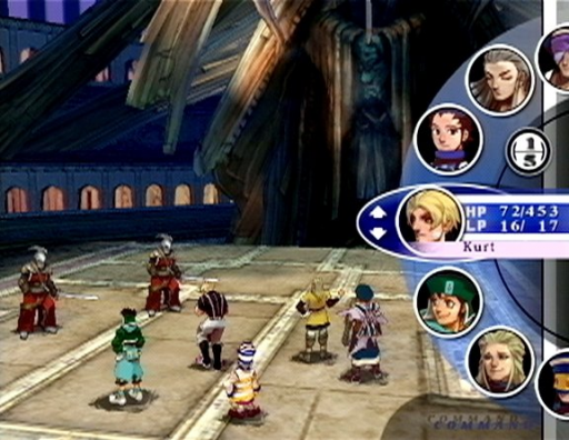 Gameplay screenshot for Unlimited Saga