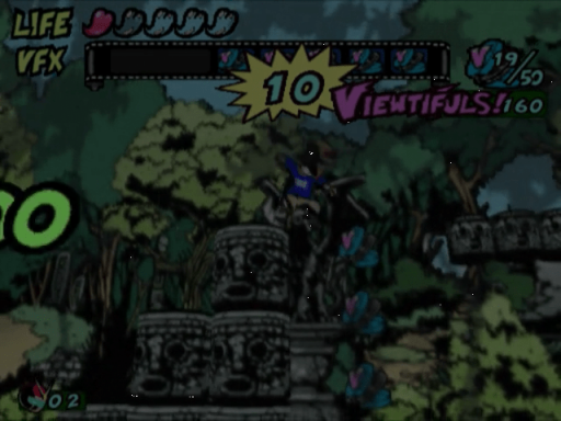 Gameplay screenshot for Viewtiful Joe