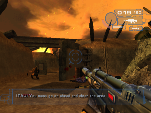 Gameplay screenshot for Warhammer 40,000: Fire Warrior