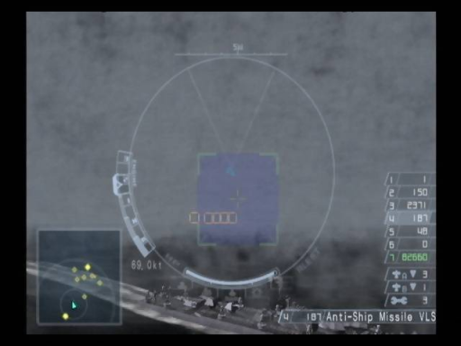 Gameplay screenshot for Warship Gunner 2