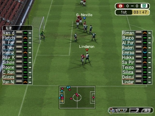 Gameplay screenshot for Winning Eleven: Pro Evolution Soccer 2007