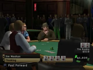 Gameplay screenshot for World Series of Poker