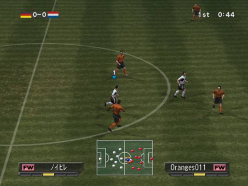Gameplay screenshot for World Soccer Winning Eleven 6: International