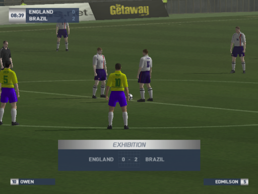 Gameplay screenshot for World Tour Soccer 2003