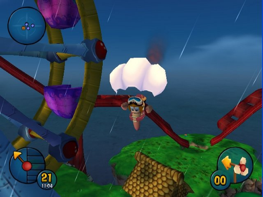 Gameplay screenshot for Worms 3D