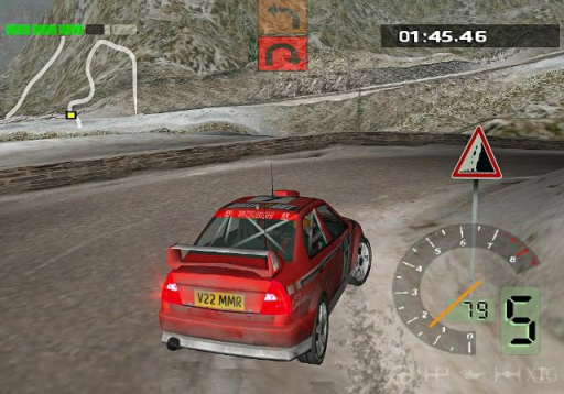Gameplay screenshot for WRC: World Rally Championship
