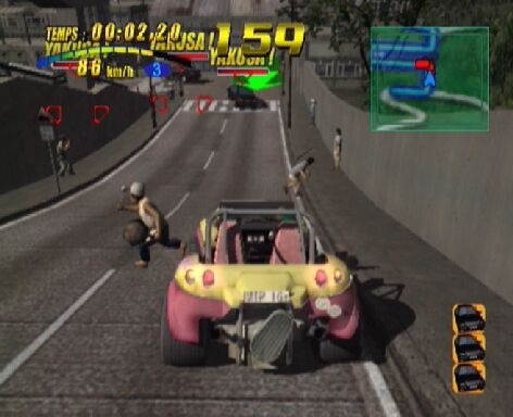 Gameplay screenshot for Wreckless: The Yakuza Missions