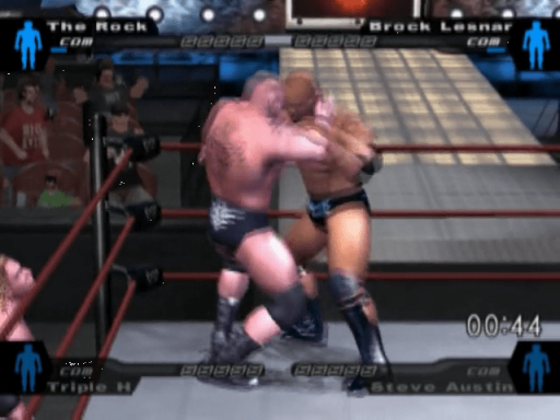 Gameplay screenshot for WWE SmackDown! Here Comes the Pain