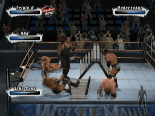 Gameplay screenshot for WWE SmackDown vs. Raw 2009