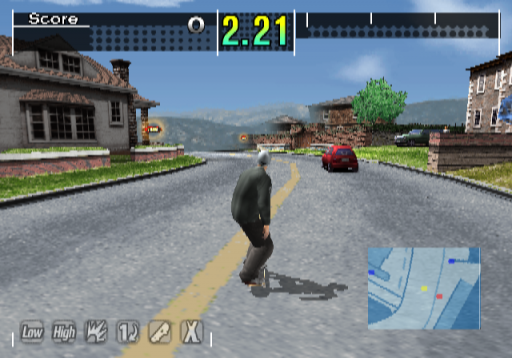 Gameplay screenshot for X Games Skateboarding