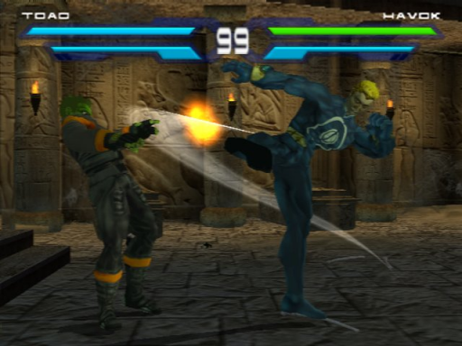 Gameplay screenshot for X-Men: Next Dimension