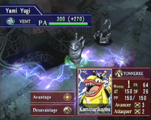 Gameplay screenshot for Yu-Gi-Oh! Capsule Monster Coliseum