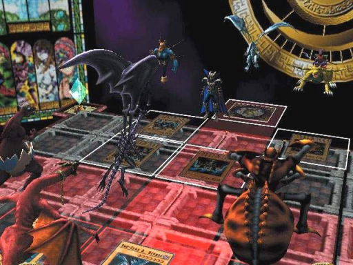 Gameplay screenshot for Yu-Gi-Oh! The Duelists of the Roses